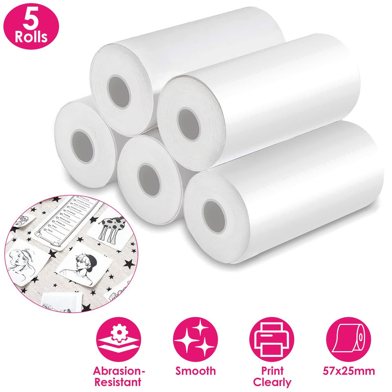 Mini Printer - Printer Paper 'Options' -- Pocket Wireless